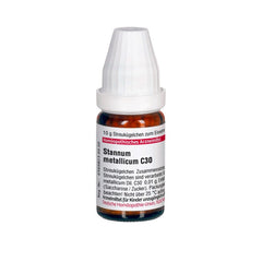 Stannum metallicum C30 DHU Globuli, 10 g Globuli