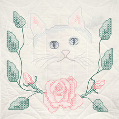 Fairway Stamped Quilt Blocks 18"X18" 6/Pkg