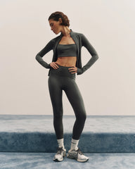 Ultimate Gloss Leggings - Grey