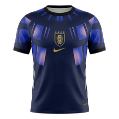 Uruguay Away Soccer Jersey World Cup 2026 Navy