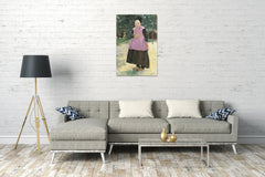 Leinwandbild Max Liebermann - Eva