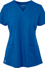 Maevn Scrub Top Eon V-Neck in Royal 1708 at Parker's Clothing & Scrubs.