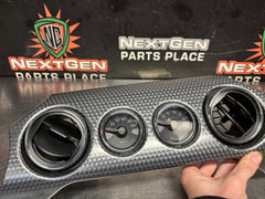 2017 MUSTANG GT ALUMINIUM INTERIOR DASH TRIM KIT WITH TRACK PACK GAUGES OEM #1079