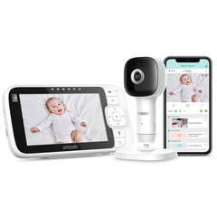 OBH650AI Skyview AI 5" Smart HD Baby Monitor with Cot Stand