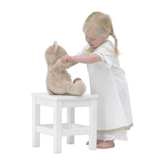 Hoppekids stool - White