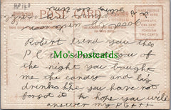 Embossed Greetings Postcard - Rose: Emblem of Fond Love HP140