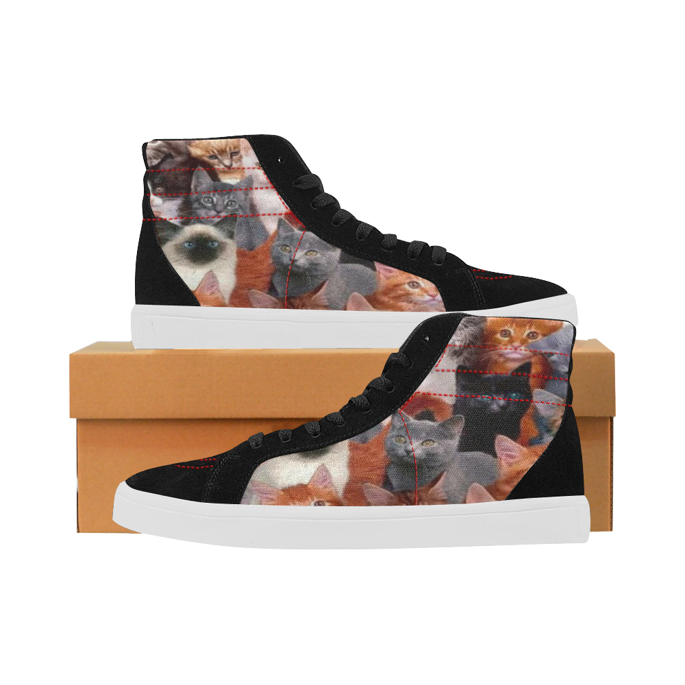 #Rossolini1# Cat Lovers Capricorn High Top Casual Shoes for Men (Model 037)