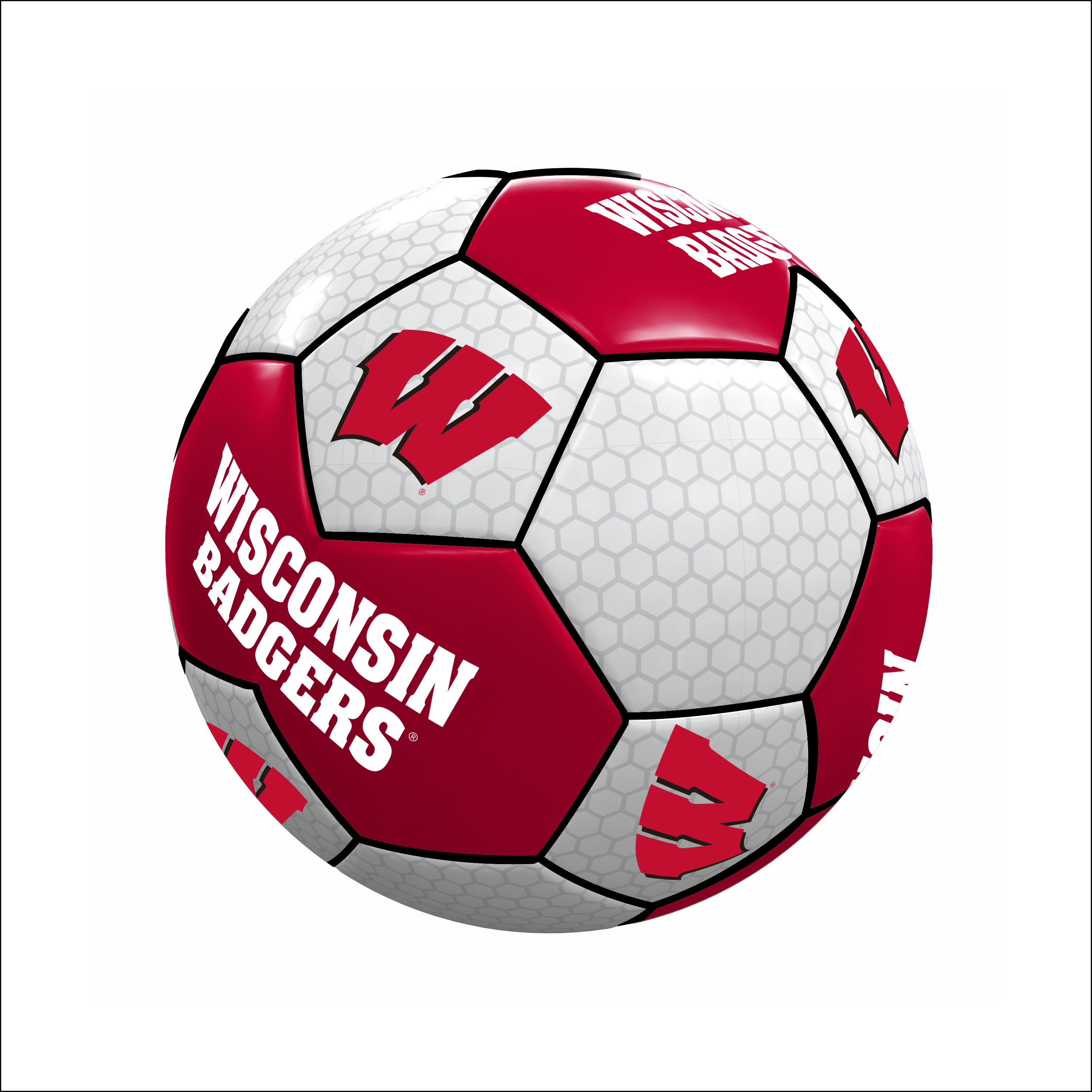 Wisconsin Soccer Ball - Logo Brands