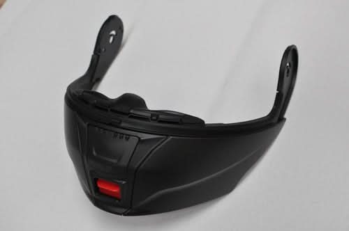 SZCZĘKA DO KASKU OZONE FP-01 MATT BLACK NS 1