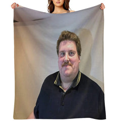 Drachenlord Poster - Rainer Winkler The Superstar Original (2024) Upscaled, High Quality Poster Throw Blanket