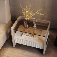 Alonzo Minimalist Modern Design Bedside Table