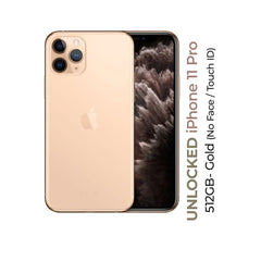 iPhone 11 Pro , 512 GB , Gold, No Face / Touch ID