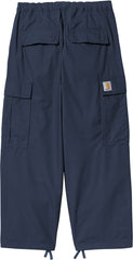 Carhartt Wip pantalone Jet Cargo Pant blue rinsed