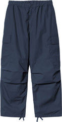 Carhartt Wip pantalone Jet Cargo Pant blue rinsed