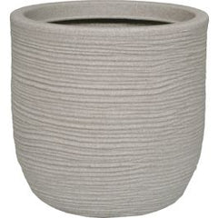 SHABBY STRIPED CONCHINO VASE D.45 ROPE
