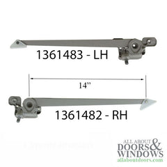 Andersen Window Operator For Casement Windows Left Straight Arm 14" Operator For Windows From 1995 To Present 1361483