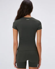 Ultimate Short Sleeve Top - Dark Olive