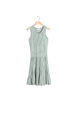 Robe sans manches en lurex