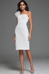 Wedding Dresses Short Knee Length Casual Wedding Dress White