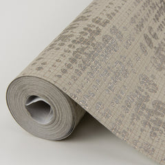Celeste Gold Geometric Wallpaper with Metallic Textured Foil on Non Woven - Brewster 4019-86410