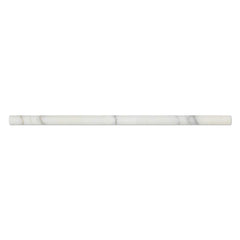 Calacatta Gold (Italian Calcutta) Marble 1/2 X 12 Pencil Liner, Honed - Tilefornia