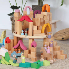 42091 Grimms Large Natural Stepped Pyramid