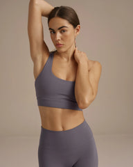 Ultimate Cross Back Bra - Dark Grey