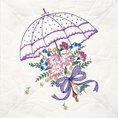 Fairway Stamped Quilt Blocks 18"X18" 6/Pkg