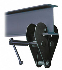 Dayton Beam Clamp, Vertical Lift, 10,000 lb Safe Working Load, 3-3/16 in to 12-19/32 in Jaw Capacity - 4ZW25