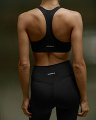 Ultimate Scoop Neck Racer Back Bra - Black