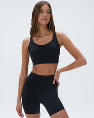 Ultimate Crop Shorts - Black