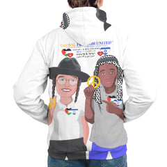 Hoodie Global Freedom United Men Palestina & Israel Big