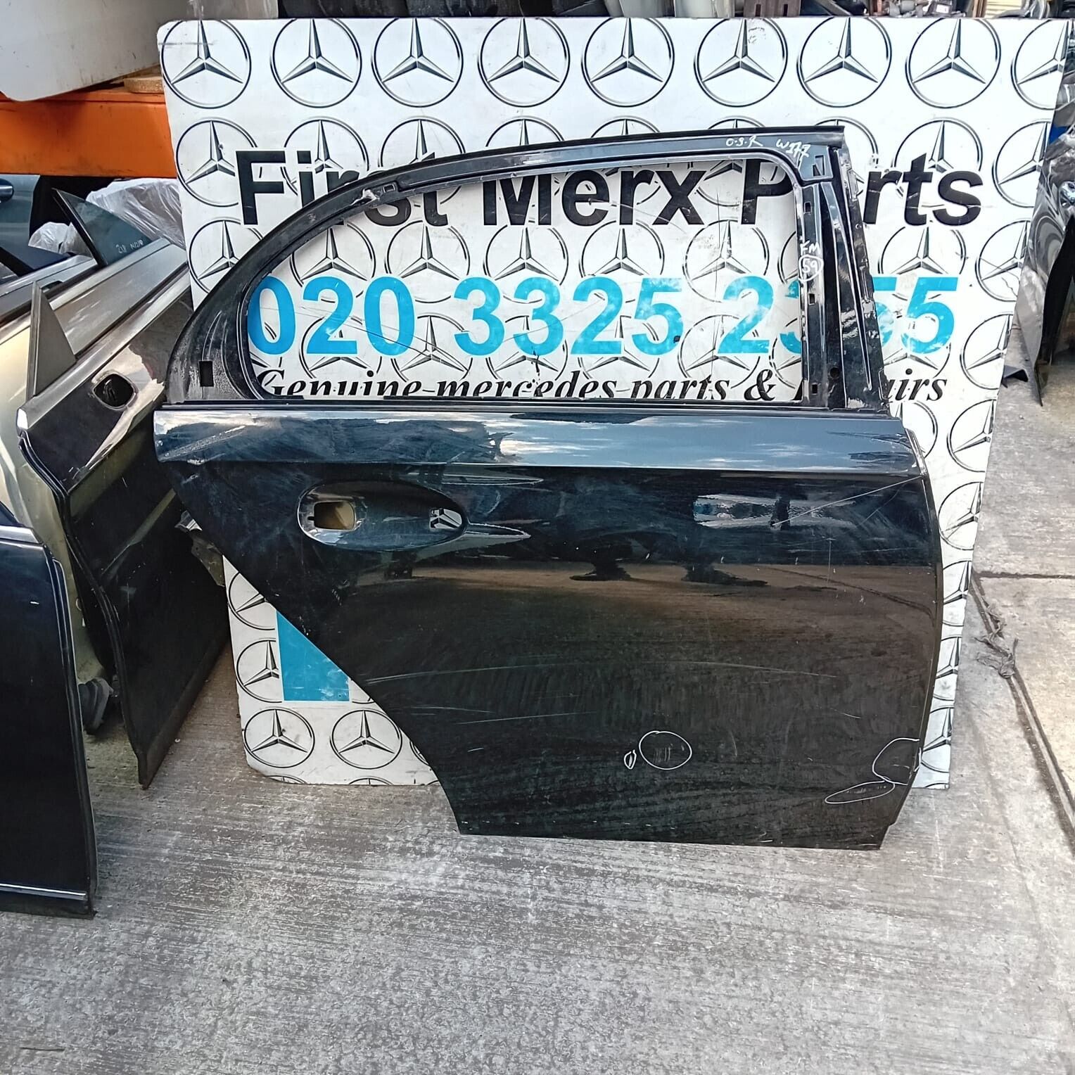 MERCEDES BENZ A-CLASS W177 DRIVER SIDE REAR DOOR ( OFF SIDE REAR )