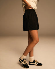 Cotton Shorts - Black