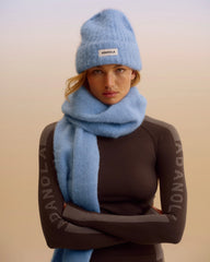 Brushed Beanie - Ice Blue