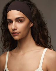 Jersey Headband - Coffee Bean