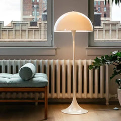 RoyaleGlow Retro Dansk Bordlamp / Golvlampa - Ikonisk Svampdesign för Moderna Utrymmen Carvallo