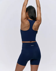 Ultimate Ultra Crop Pocket Shorts - Navy Blue