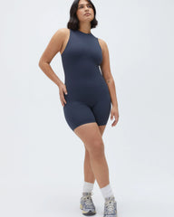Ultimate Sleeveless Romper - Midnight Blue