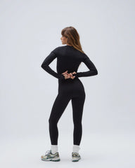 Ultimate Long Sleeve Unitard - Black