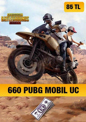 600 + 60 PUBG Mobile UC 660 PUBG Mobile UC - Oynasana