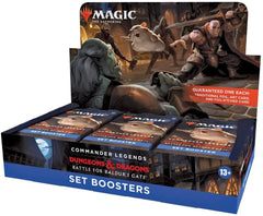 MAGIC THE GATHERING COMMANDER LEGENDS: BATTLE FOR BALDUR'S GATE SET BOOSTER BOX