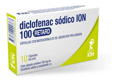 Diclofenac Ion Retard 100 X 10 Comprimidos
