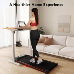 GTRACING Walking Pad Under Desk Treadmill for Home, Portable Treadmill with Remote Control, Jogging Machine 300 lbs Weight Capacity