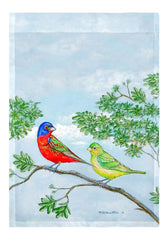 Betsy Drake FL890 12.5 x 18 in. Pair of Buntings Flag