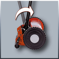 Einhell 3414127 Ręczna Kosiarka, Szerokość Cięcia 30 Cm, Maks. Wysokość Cięcia 42 Mm, Kosz Na Trawę 16 L