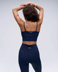 Ultimate Wrap Over Leggings - Navy Blue