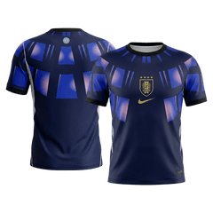 Uruguay Away Soccer Jersey World Cup 2026 Navy