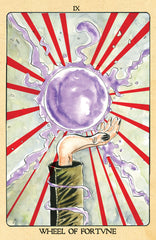 Minor Arcana #9 D 1:10 INCV Tarot Card Variant (Full Art, Lemire)