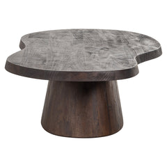 Richmond Interiors Couchtisch Odile (dunkelbraun) Couchtisch asymmetrisch Richmond Interiors